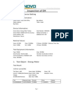 Energy Meter Testing Reports