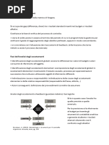 Analisi degli scostamenti