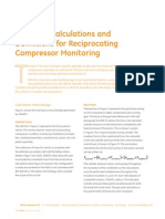 Rod Load Calculations and Def Int Ions For Reciprocating Compressor Monitoring