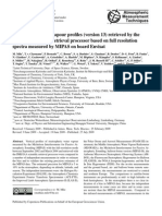 M. Milz Et Al - Validation of Water Vapour Profiles (Version 13) Retrieved by The IMK/IAA Scientific Retrieval Processor Based On Full Resolution Spectra Measured by MIPAS On Board Envisat