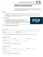 Membership Application Form