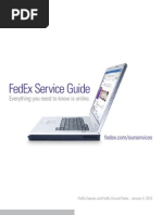 Fed Ex Service Guide 2010