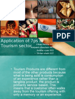 Application of 7ps in Tourism Sector FINAL