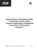 HRM Policies and Total Functions Practices For Corporate Organizations.