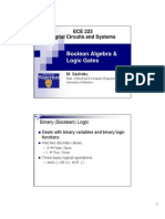 ECE 223 Boolean Algebra