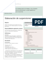 Farmacotecnia - Elaboracion de Suspensiones