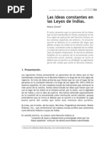 Grenni - 2007 - La Ideas Constantes en Las Leyes de Indias