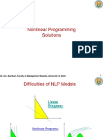 Nonlinear Programming Solution A