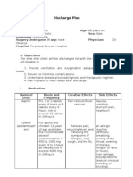 FORMAT Discharge Plan