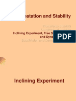 Inclining Experiment