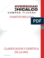 Fisiopatologia en Diabetes Mellitus 1