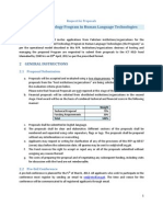 RFP Draft HLT RFP Dated 06 March 2012