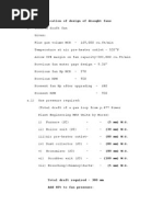 Fan Capacity Calculation