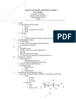 2008 Wing-T Clinic Notes