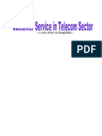 Customer Service in Telecom Sector