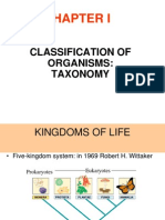 Classification of Organisms: Taxonomy