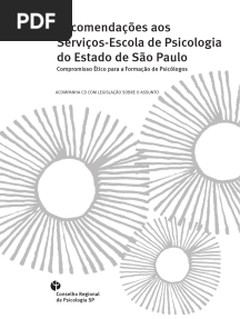 Recomendações Aos Serviços-Escolas de Psicologia No Estado de São Paulo