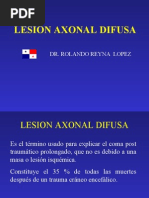 Lesion Axonal Difusa