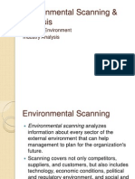 SM 3. Environment Scanning