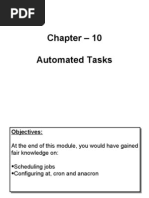 Chapter - 10 Automated Tasks