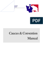 Caucus & Convention Manual: Election Year 2012