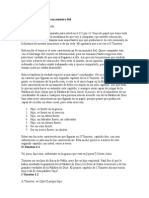 Siete Características de Un Ministro Fiel