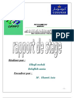 Rapport de Stage