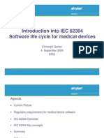 Intro To IEC62304 - Software Life Cycle For Medical Devices