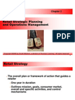 Retail Strategic Planning and Operations Management