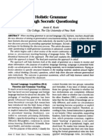 Holistic Grammar Through Socratic Questioning