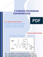 Testes de Funcao Pulmonar Espirometria Constantini