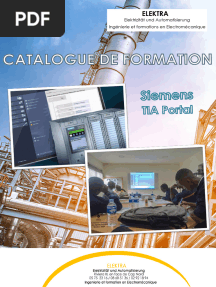 Catalogue ELEKTRA AUTOMATISME V3.1
