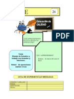 Segunda Practica de Excel XP Evaluada