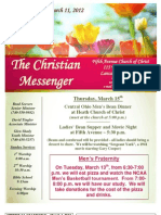 The Christian Messenger: March 11, 2012