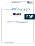 Manual de Procedimientos