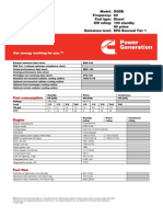 H Generator Set Data Sheet