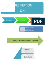 Presntation ON: Dynamic Memory Allocation