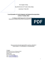 Local Dynamics of Codevelopment and Migrant Incorporation in Three Catalan Cities