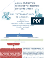 Paralelo Entre El Desarrollo Psicosexual y El Desarrollo Psicosocial