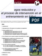 Juegos Reducidos en El Entrenamiento