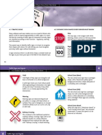 Traffic Signs From Sgi Drivers Handbook 2001