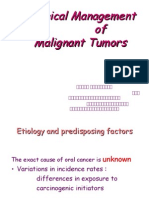 Surgical Management of Malignant Tumors