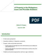 Acquisition of Property in The Philippines: Problems, Issues and Possible Solutions