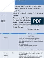 Focus Charting Nasal Polyp