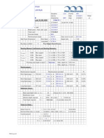 Two Way Slab Design in MM Format