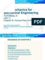 Fluid Mechanics For Mechanical Engineering: Tutorial 4