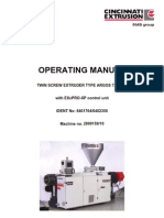 Operating Manual: Twin Screw Extruder Type Argos 72P-28D