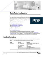 Cisco Basic Router Configuration