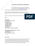 Todo Lo Que Necesitas Saber Sobre Fuentes de Alimentación