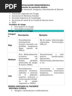 Guía para La Evaluación Prequirúrgica